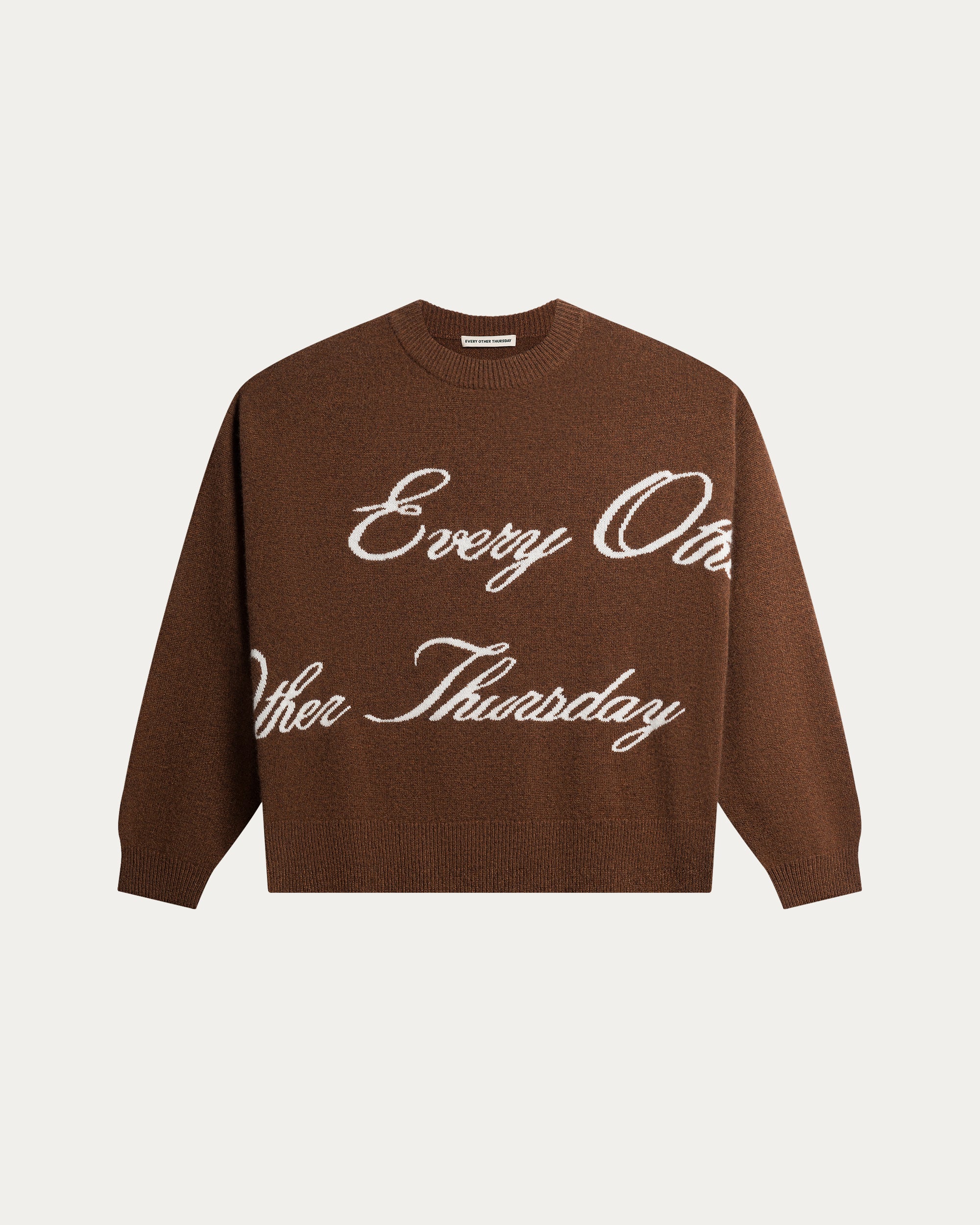 Cashmere Logo Knit Sweater - Image 5