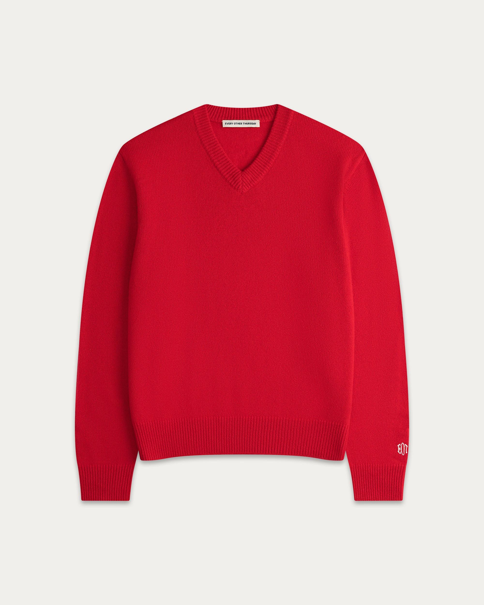 Cashmere V-Neck Knit - Image 10