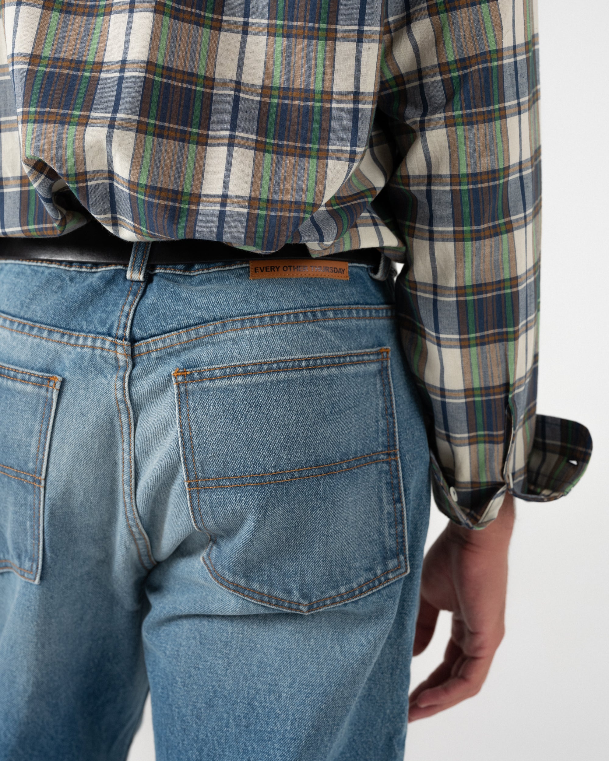Relaxed Straight Four Pocket Denim - Image 4