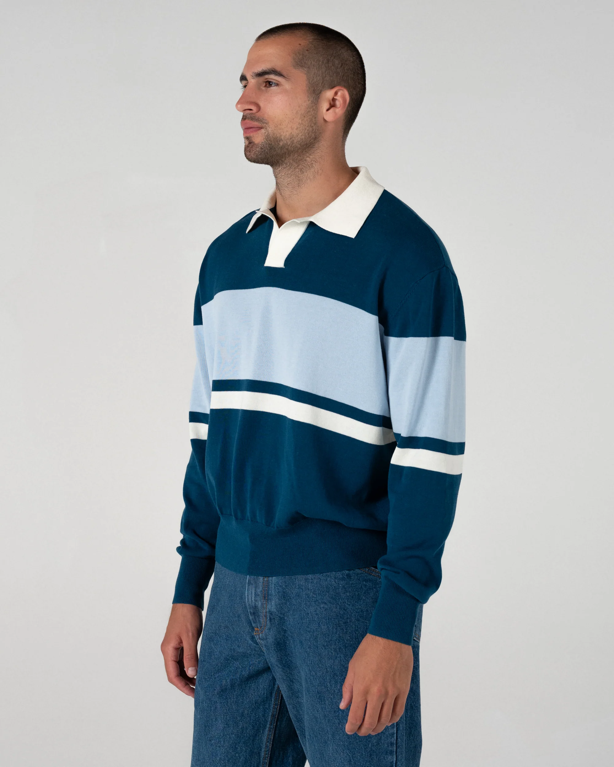 Knitted Rugby Shirt - Image 3