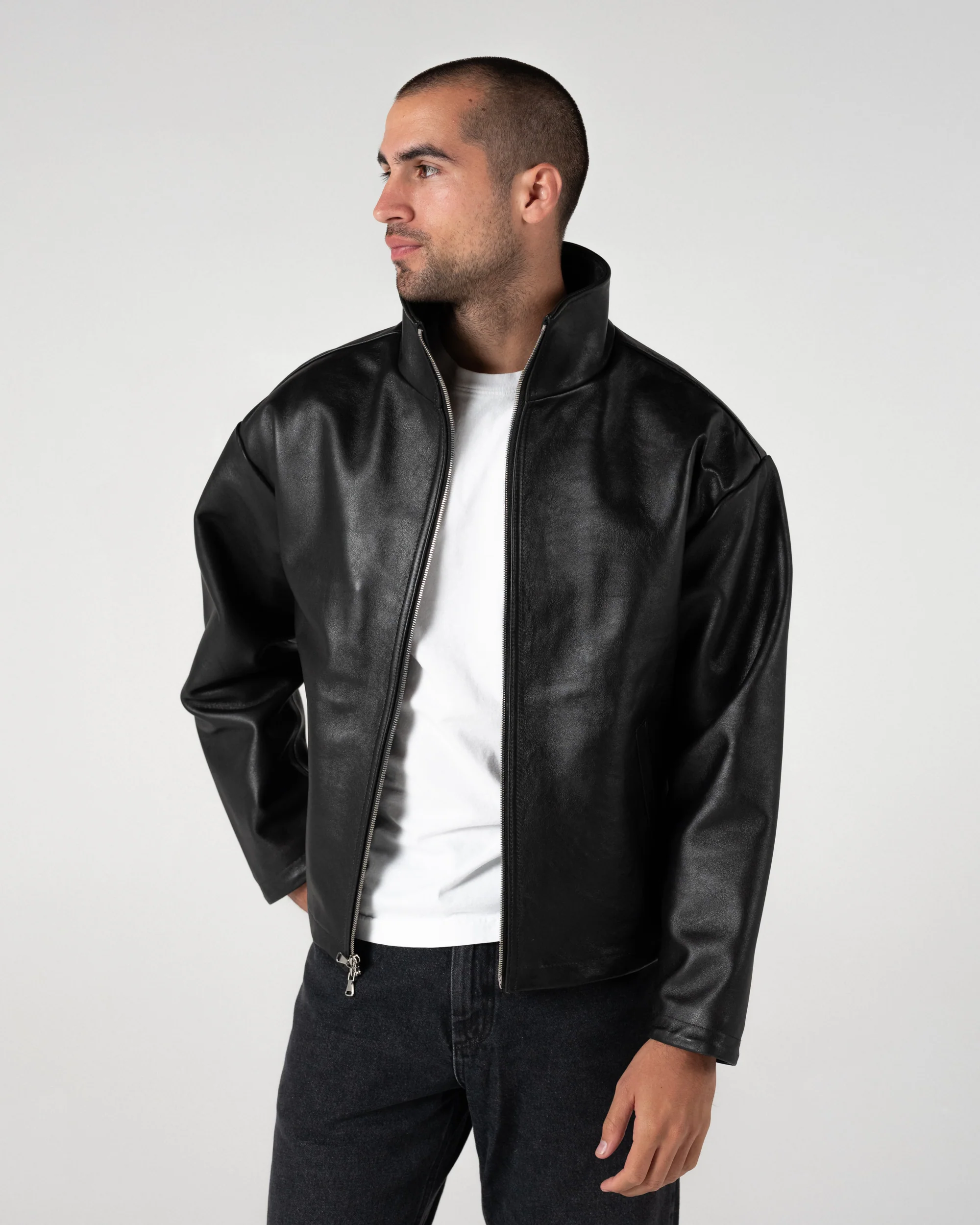 Leather Thomas Jacket - Image 3