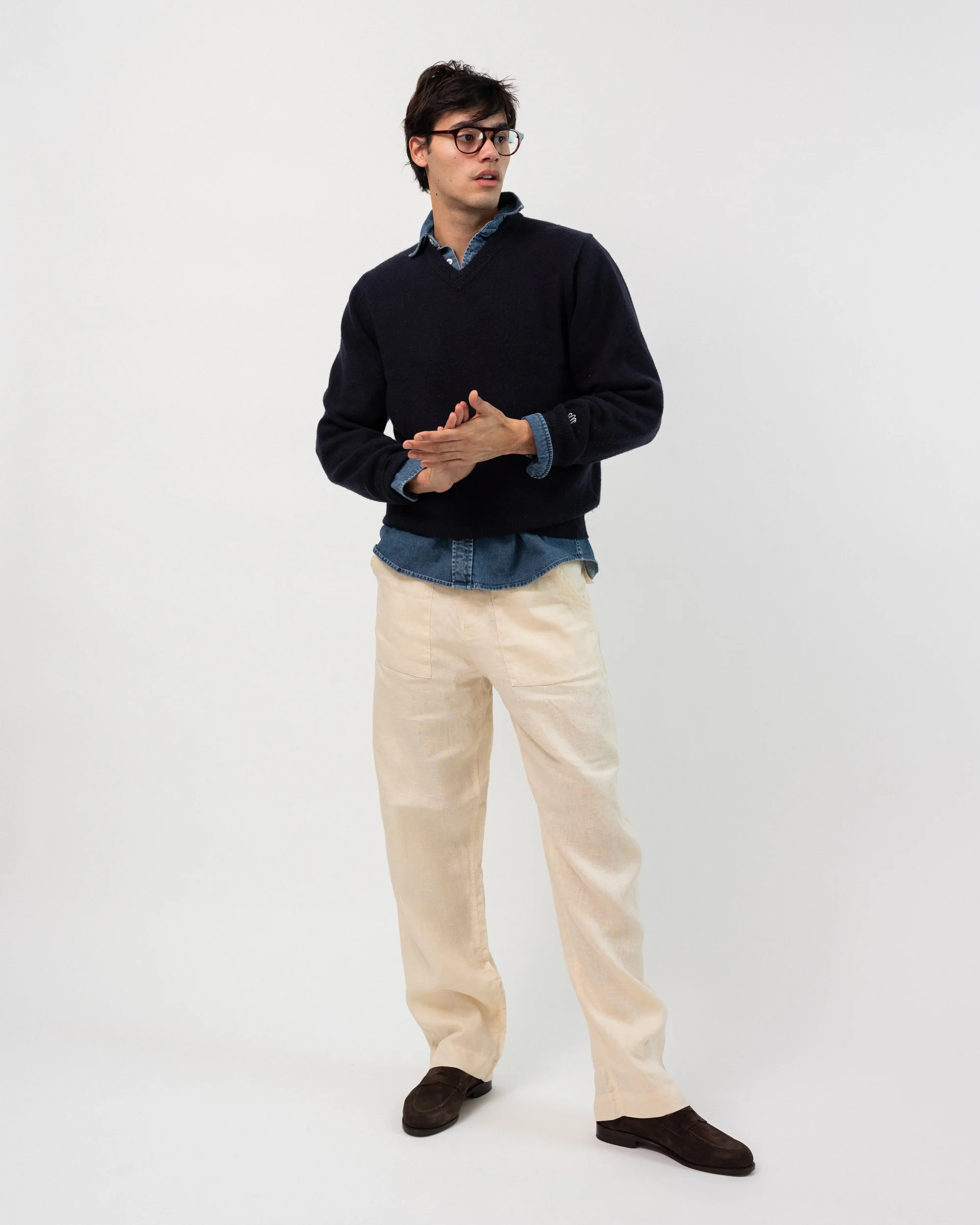 Linen Fatigue Pants - Image 4