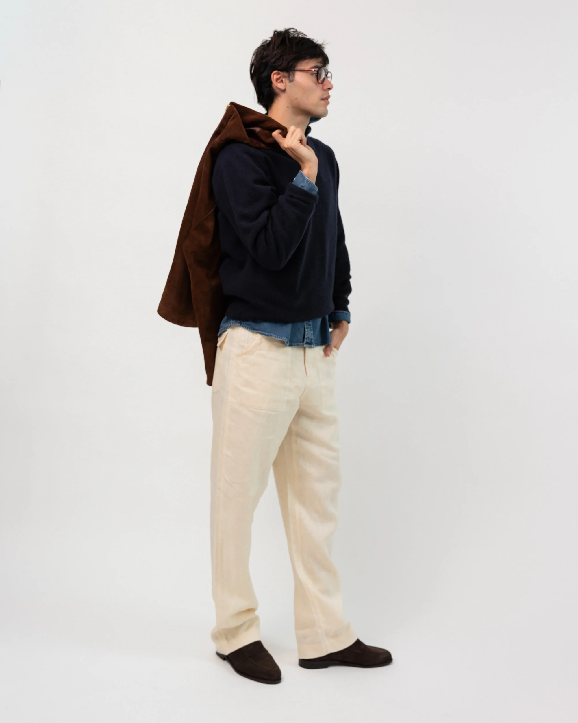 Linen Fatigue Pants - Image 5