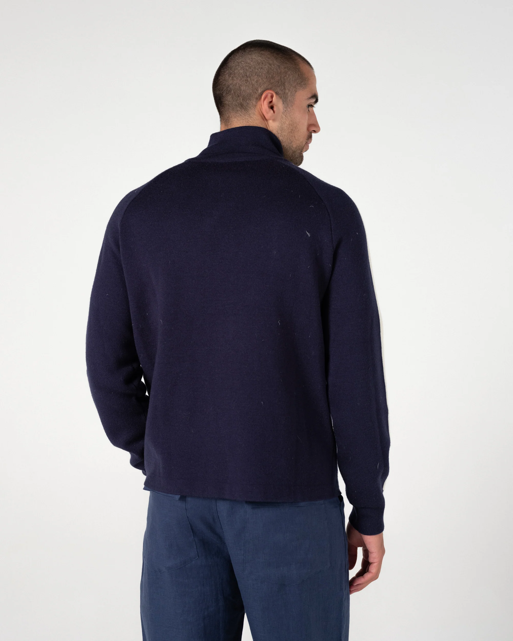 Merino Knit Track Jacket - Image 4