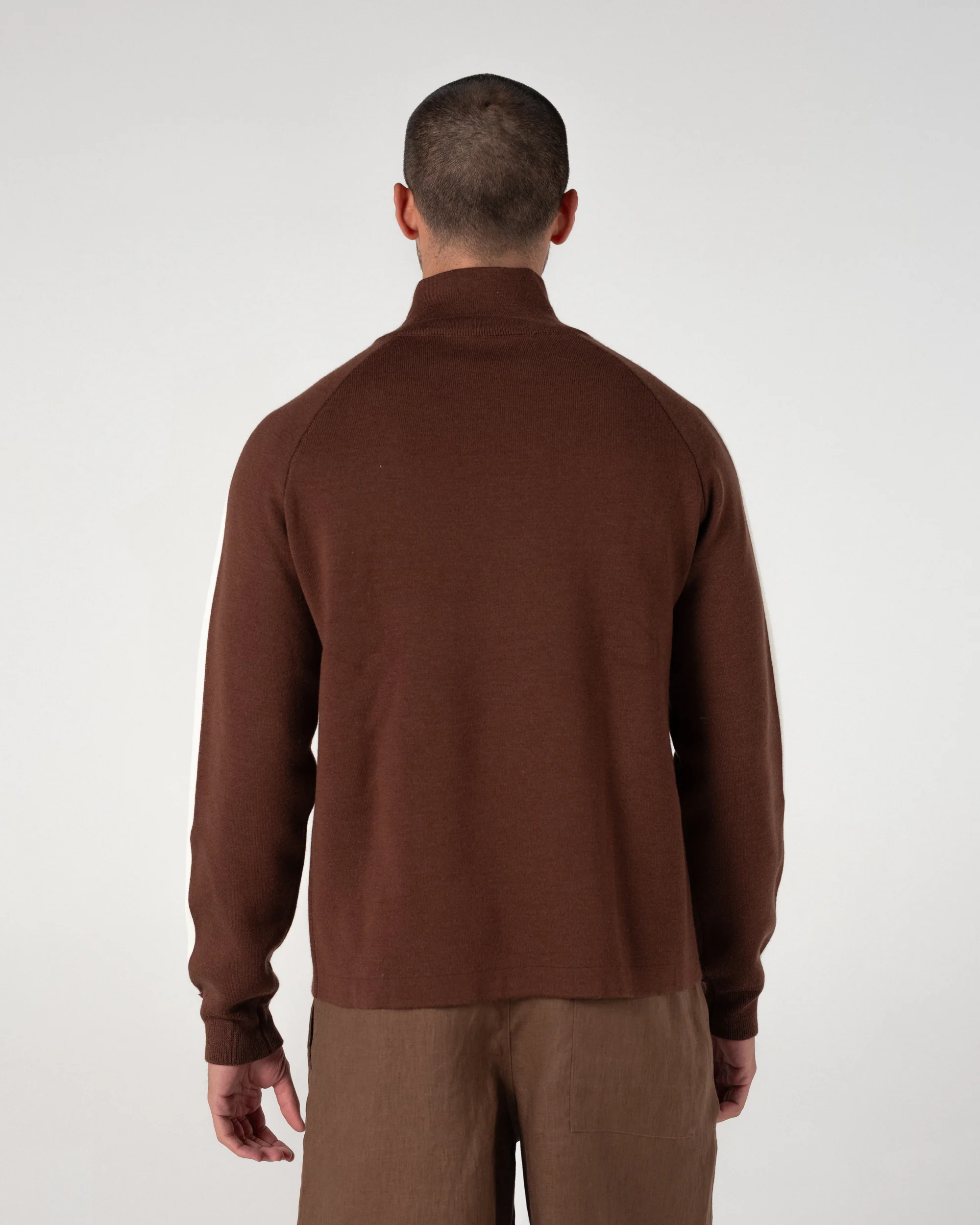 Merino Knit Track Jacket - Image 7