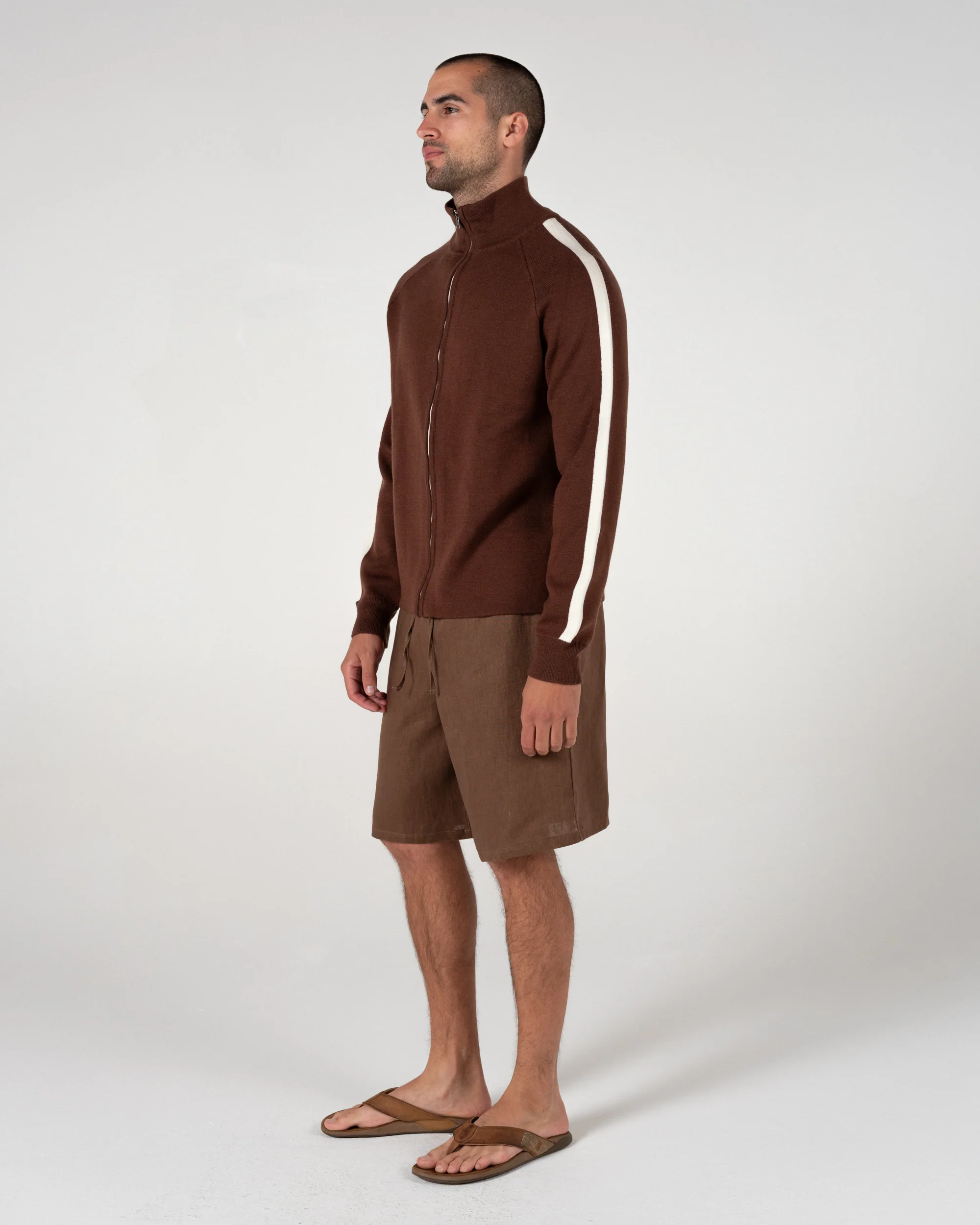 Merino Knit Track Jacket - Image 8